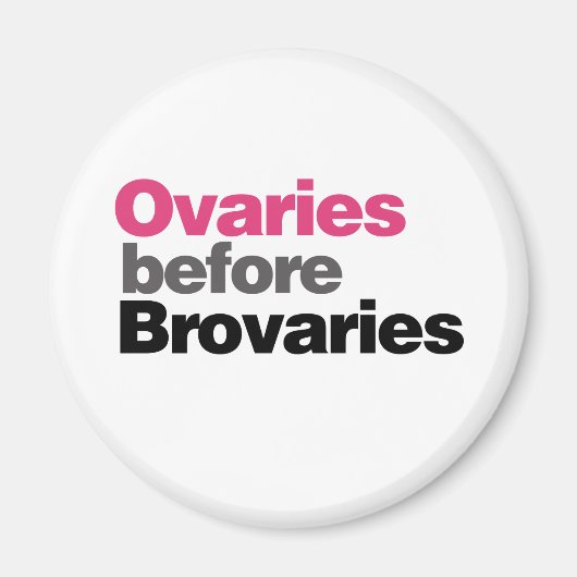 Ovarien vor Brovarien Magnet (Vorne)