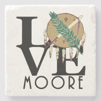 OVE Moore Oklahoma Steinuntersetzer