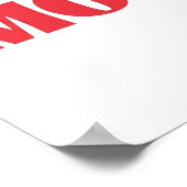 ove You More Poster | Cute Valentine Love (Ecke)