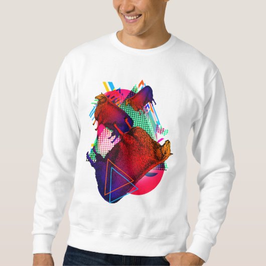 oveja sweatshirt (Vorderseite)
