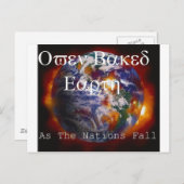 Oven Baked Earth Postkarte (Vorne/Hinten)