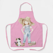 Oven Mitt and Pot Holders Schürze (Vorderseite)