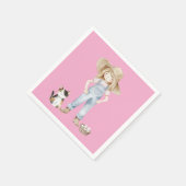 Oven Mitt and Pot Holders Serviette (Ecke)