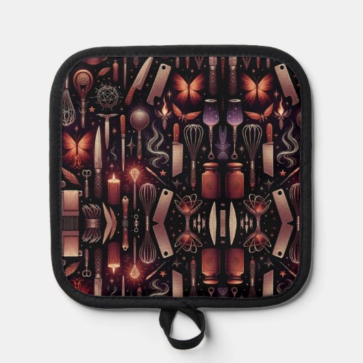 Oven Mitt and Pot Holders Topflappen (Vorderseite)