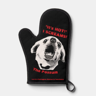 Oven Mitt featuring The Possum Ofenhandschuh