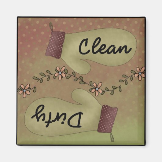 Oven Mitt Geschirrspülmaschine Magnet (Vorne)