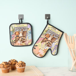 Oven Mitt & Pot Holder Set : Mein Vater Mein Altes