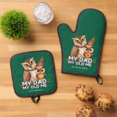 Oven Mitt & Pot Holder Set : Mein Vater Mein Altes (Oben Unten)