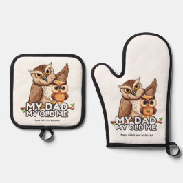 Oven Mitt & Pot Holder Set : Mein Vater Mein Altes