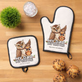 Oven Mitt & Pot Holder Set : Mein Vater Mein Altes (Oben Unten)