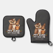 Oven Mitt & Pot Holder Set : Mein Vater Mein Altes (Vorderseite)