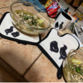 OVEN MITT & POT HOLDER studio miiri Ofenhandschuh & Topflappen-Set