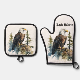 Oven Mitt & Pot Holders Adler Baking Nature Ofenhandschuh & Topflappen-Set