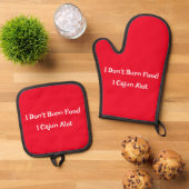 Oven Mitt Set (Oben Unten)