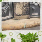 Oven Mitt und Pot Holder Geschirrtuch (Gefaltet)