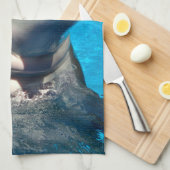 Oven Mitt und Pot Holder Geschirrtuch (Viertel Falte)