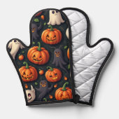 Oven Mitt und Pot Holder Ofenhandschuh (Vorderseite/Rückseite)