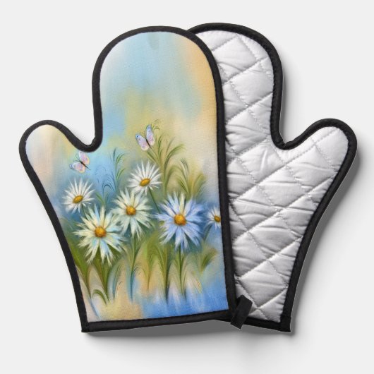 Oven Mitt und Pot Holder Ofenhandschuh (Vorderseite/Rückseite)