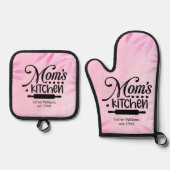 Oven Mitt und Pot Holder Ofenhandschuh & Topflappen-Set (Vorderseite)