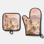 Oven Mitt und Pot Holder Ofenhandschuh & Topflappen-Set (Vorderseite)