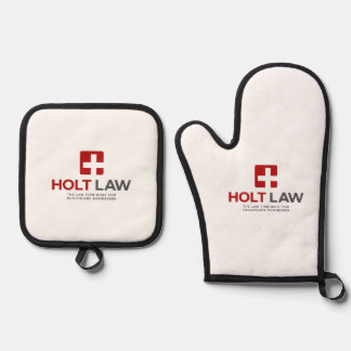 Oven Mitt und Pot Holder Ofenhandschuh & Topflappen-Set