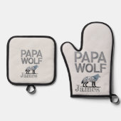 Oven Mitt und Pot Holder Ofenhandschuh & Topflappen-Set (Vorderseite)