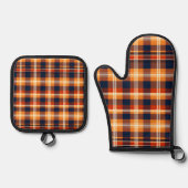 Oven Mitt und Pot Holder Ofenhandschuh & Topflappen-Set (Vorderseite)