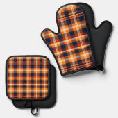 Oven Mitt und Pot Holder Ofenhandschuh & Topflappen-Set (Vorderseite/Rückseite)