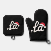 Oven Mitt und Pot Holder Ofenhandschuh & Topflappen-Set (Vorderseite)