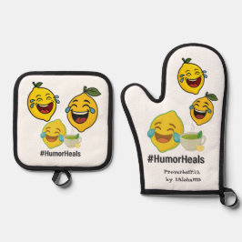 Oven Mitt und Pot Holder Ofenhandschuh & Topflappen-Set