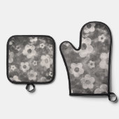 Oven Mitt und Pot Holder Ofenhandschuh & Topflappen-Set (Vorderseite)