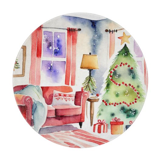 Oven Mitt und Pot Holder Schneidebrett (Vorderseite)