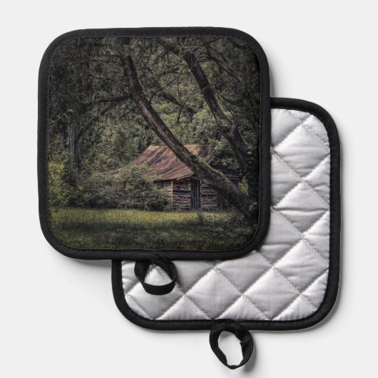 Oven Mitt und Pot Holder Topflappen (Vorderseite/Rückseite)