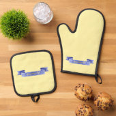 Oven Mitt und Pot Holders Oven Mitt & Pot Holder S Ofenhandschuh & Topflappen-Set (Oben Unten)