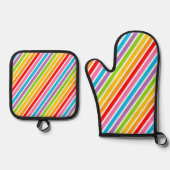 Oven Mitt und Pot Holders Oven Mitt & Pot Holder S Ofenhandschuh & Topflappen-Set (Vorderseite)