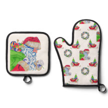 Oven Mitt und Potholder Holiday