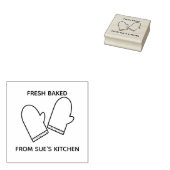 Oven Mitts Briefmarke Gummistempel (Stempel)