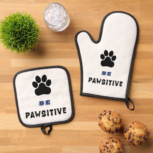 Oven Mitts & Pot Holders Set (Oben Unten)