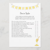 Over and Under Game Teddy Bear and Honey Card Programm (Vorderseite)