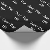 "Over Hill" glänzendes Wrapping Paper Geschenkpapier (Ecke)