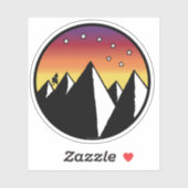 Over Hill Over Dale - Aufkleber (Blatt)