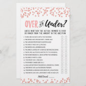 Over oder Under Brautparty oder Hen Party (Vorne/Hinten)