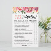Over oder Under Brautparty oder Hen Party (Stehend Vorderseite)