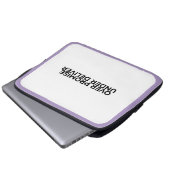 Over Promise Under Deliver Professional Laptopschutzhülle (Vorne Knopf)