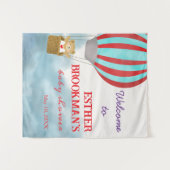 Over the Clouds, a Little Miracle is on the Way Wandteppich (Vorderseite (Horizontal))