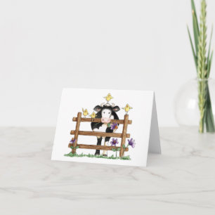 Over the Fence - Note Card Karte