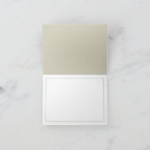 Over the Kauai rainbow Dankeskarte (Innenseite)