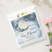 Over The Moon Baby Shower Boy Blue Twinkle Star Geschenktütchen (Versiegelt)