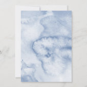 Over The Moon Baby Shower Einladung (Rückseite)