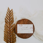 Over the Moon Diaper Raffle Card Begleitkarte